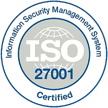 ISO 27001 Certified